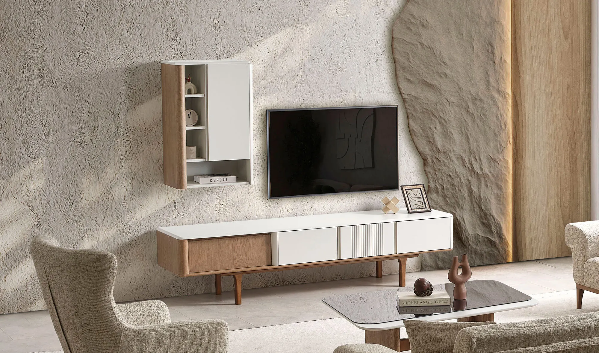 Tv Ünitesi Üst Modül